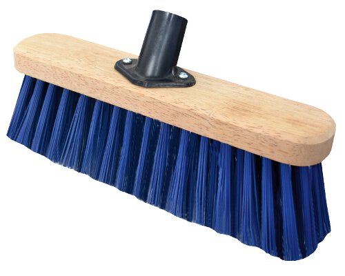 11in Blue PVC Broom Head With Socket