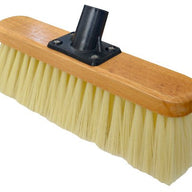 11in Supersoft Cream PVC Broom Head With Socket