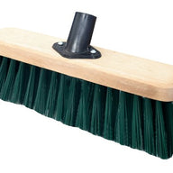 11in Green PVC Broom Head With Socket
