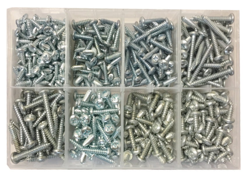 Assorted Large Self Tapping Screws (500)