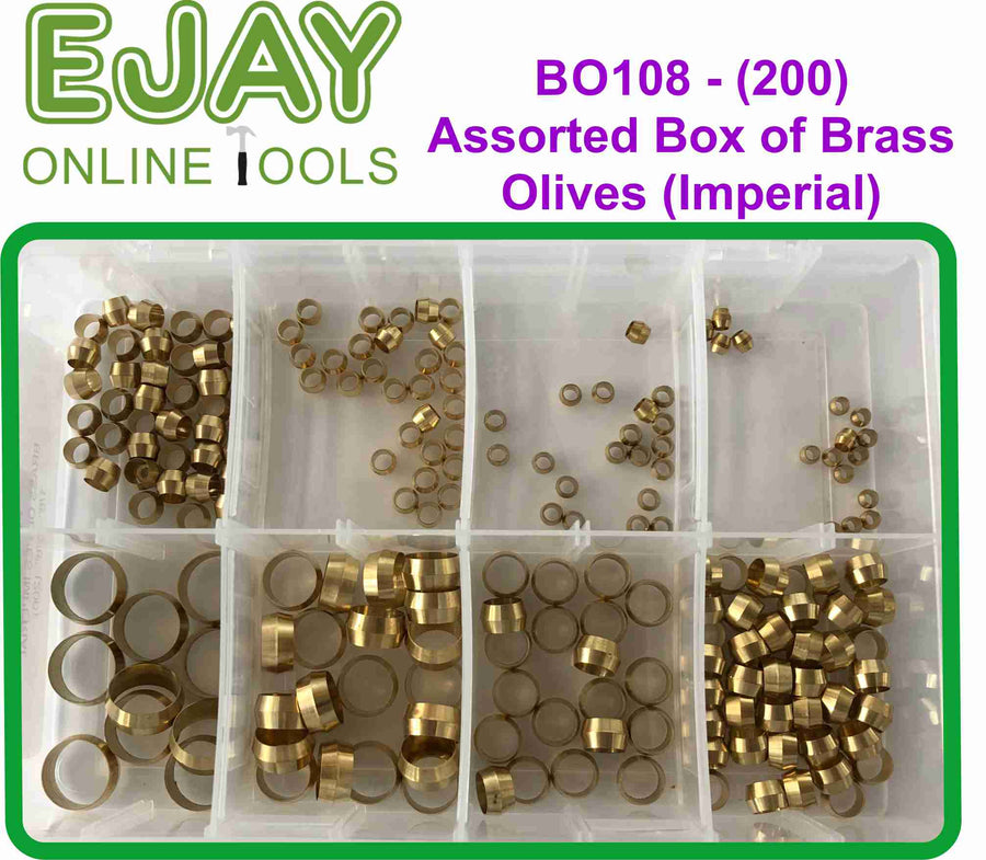 Assorted Box of Brass Olives (Imperial) (200)