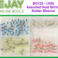 100 Assorted Heatshrink Solder Sleeves