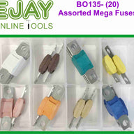 (20) Assorted Mega Fuses