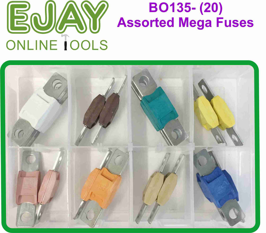 (20) Assorted Mega Fuses