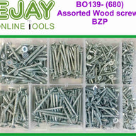 Assorted Wood screws BZP (680)