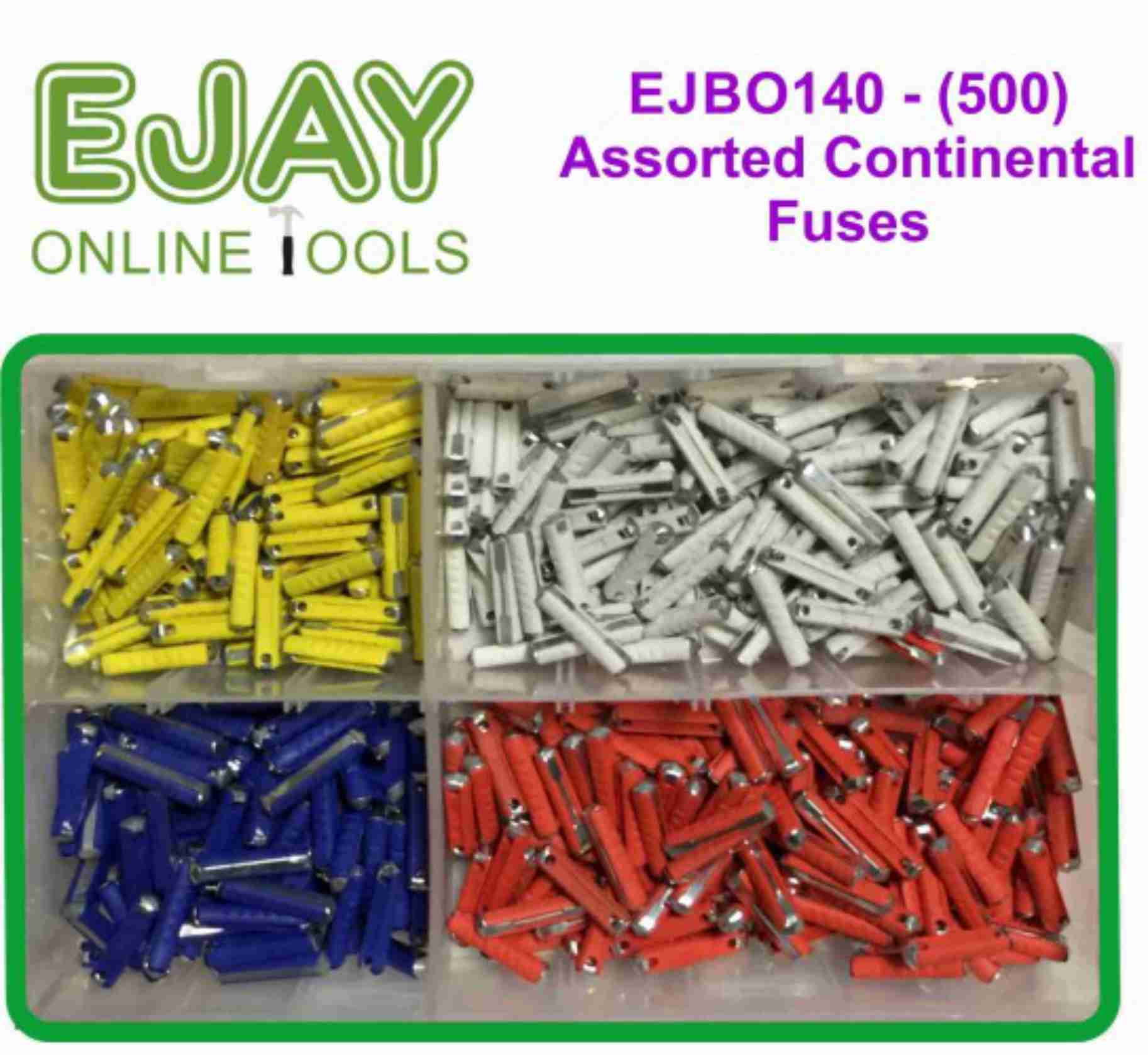 Assorted Continental Fuses (500)