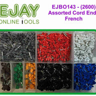 Assorted Cord Ends FRENCH (2600)