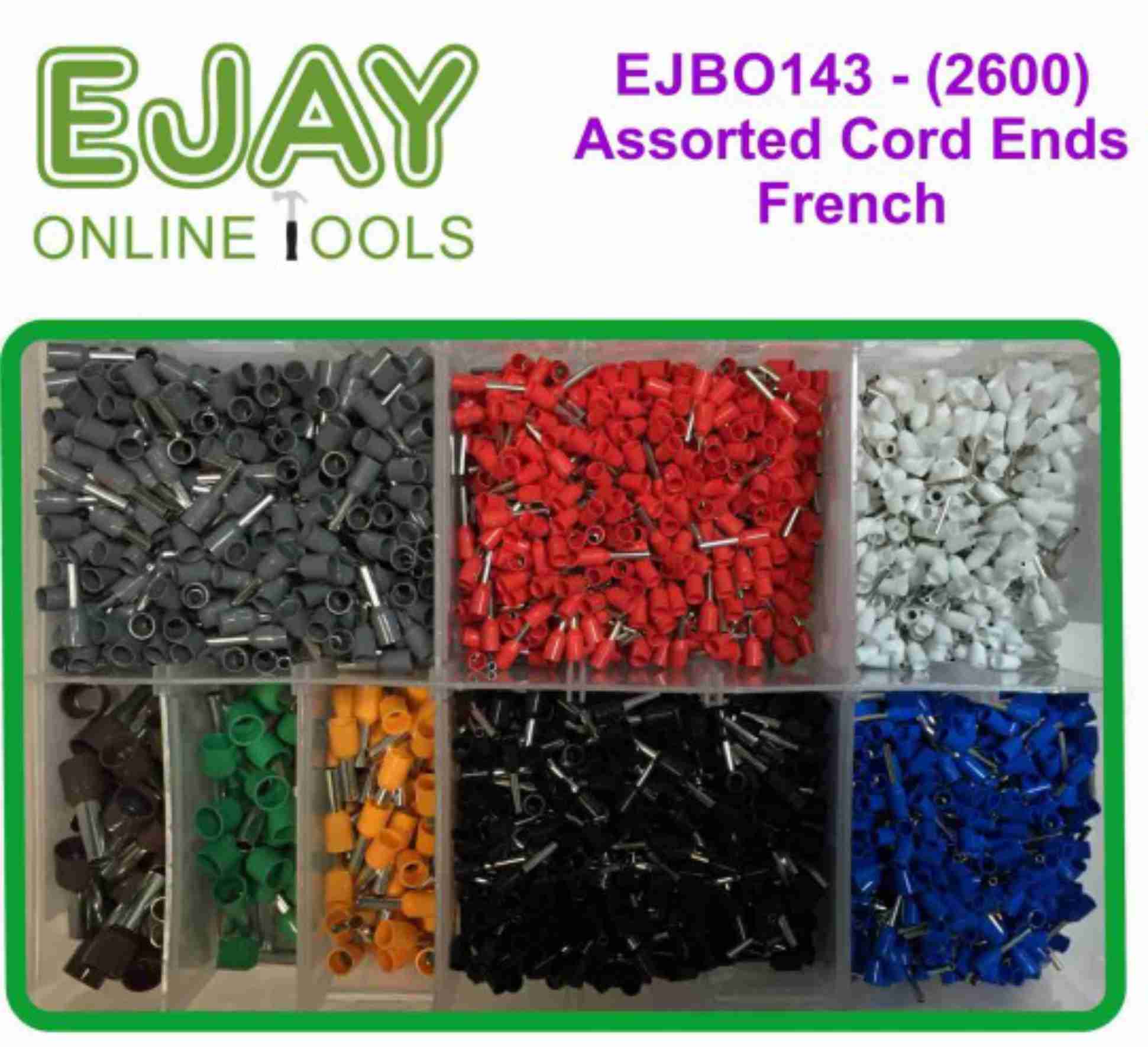 Assorted Cord Ends FRENCH (2600)