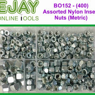 Assorted Nylon Insert Nuts (Metric) (400)