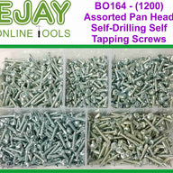 Assorted Pan Head Self Drilling Self Tapping Screws 1200