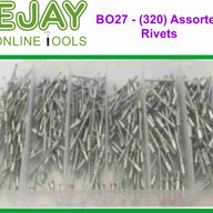 Assorted Rivets (320pc)