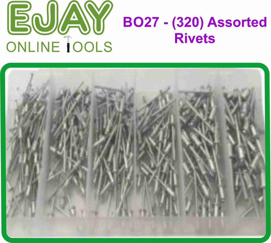 Assorted Rivets (320pc)