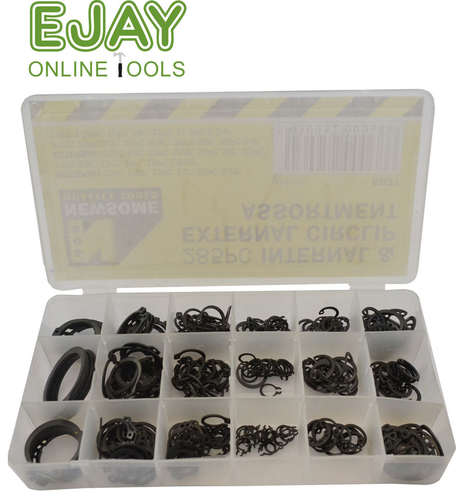 Box of Assorted Circlips (285pc)