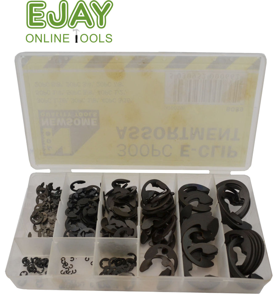 Box of Assorted E Clips (300pc)
