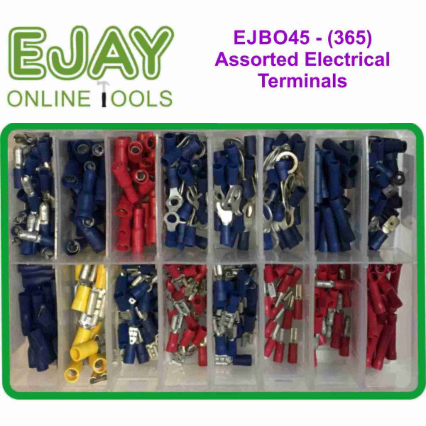 Assorted Electrical Terminals (365)