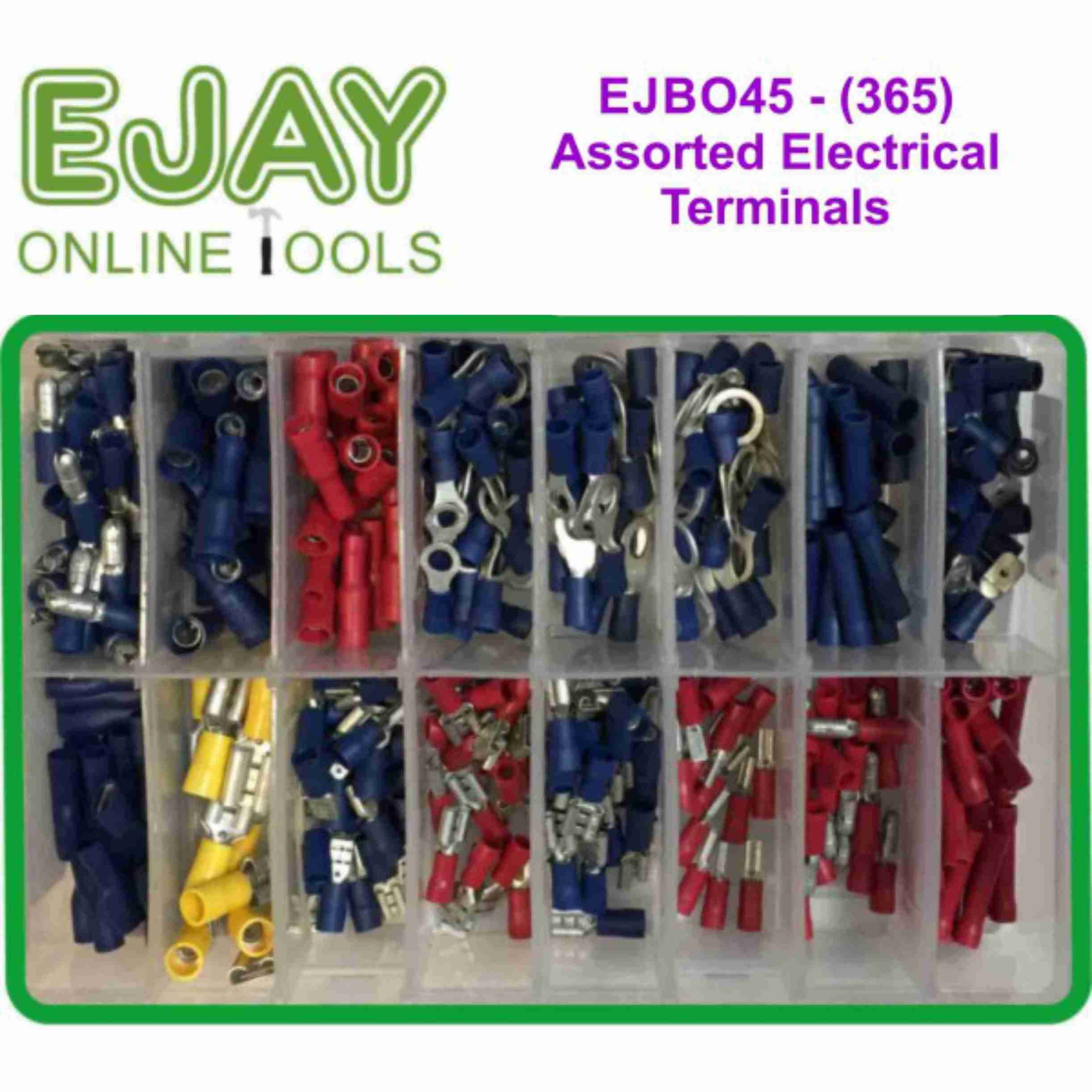 Assorted Electrical Terminals (365)