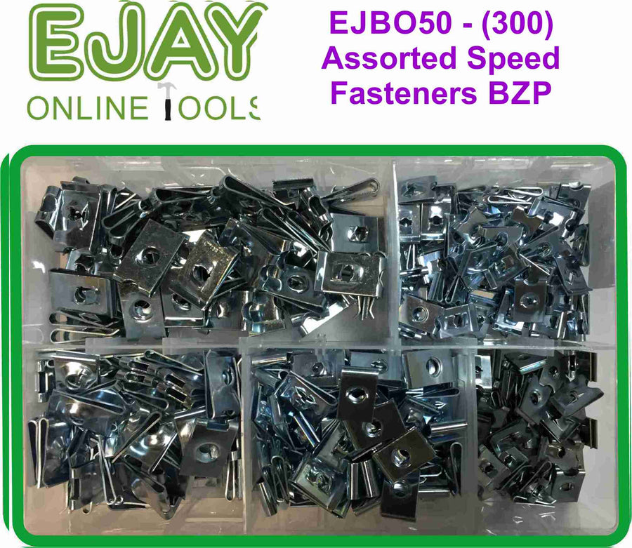 Assorted Speed Fasteners BZP (300)