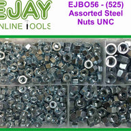 Assorted Steel Nuts UNC (525)