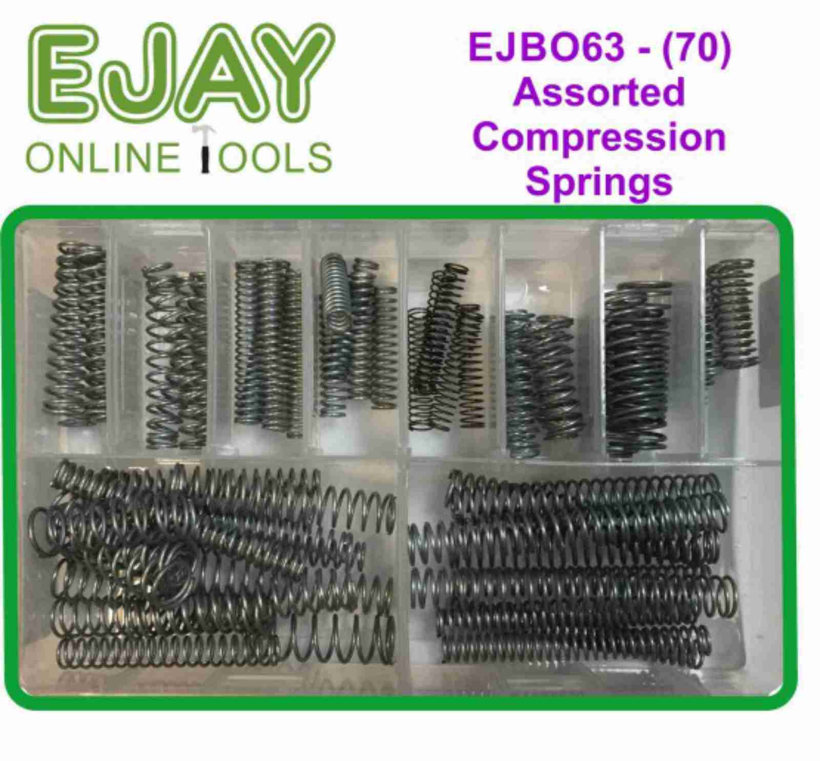 Assorted Compression Springs (70)