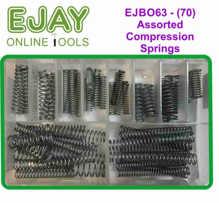 Assorted Compression Springs (70)