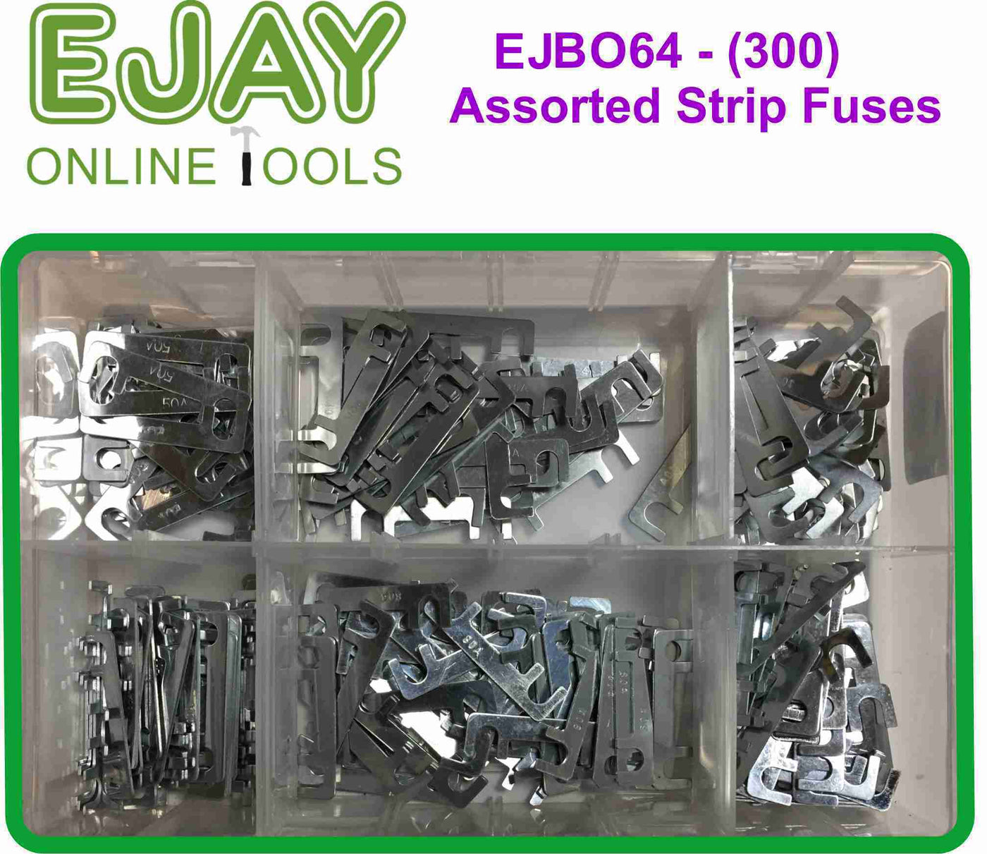 Assorted Strip Fuses (300)