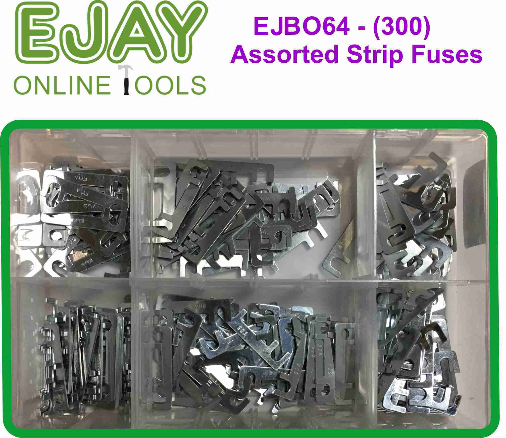 Assorted Strip Fuses (300)
