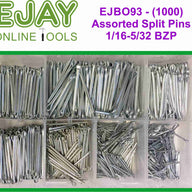 Assorted Split Pins 1/16-5/32 BZP (1000)