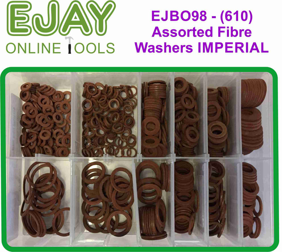 Assorted Fibre Washers IMPERIAL (610)