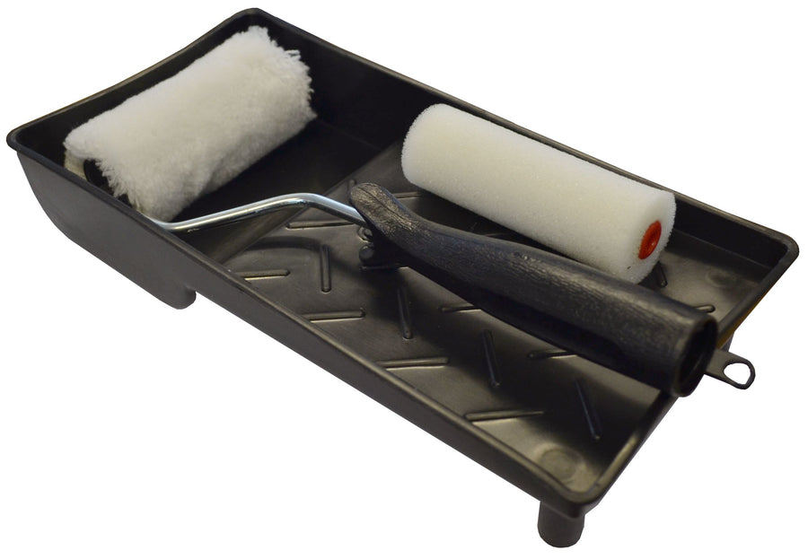 4in Paint Roller and Tray