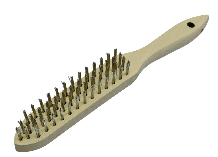 4 Row Stainless Steel Wire Brush