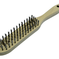 5 Row Wire Brush With Wooden Handle