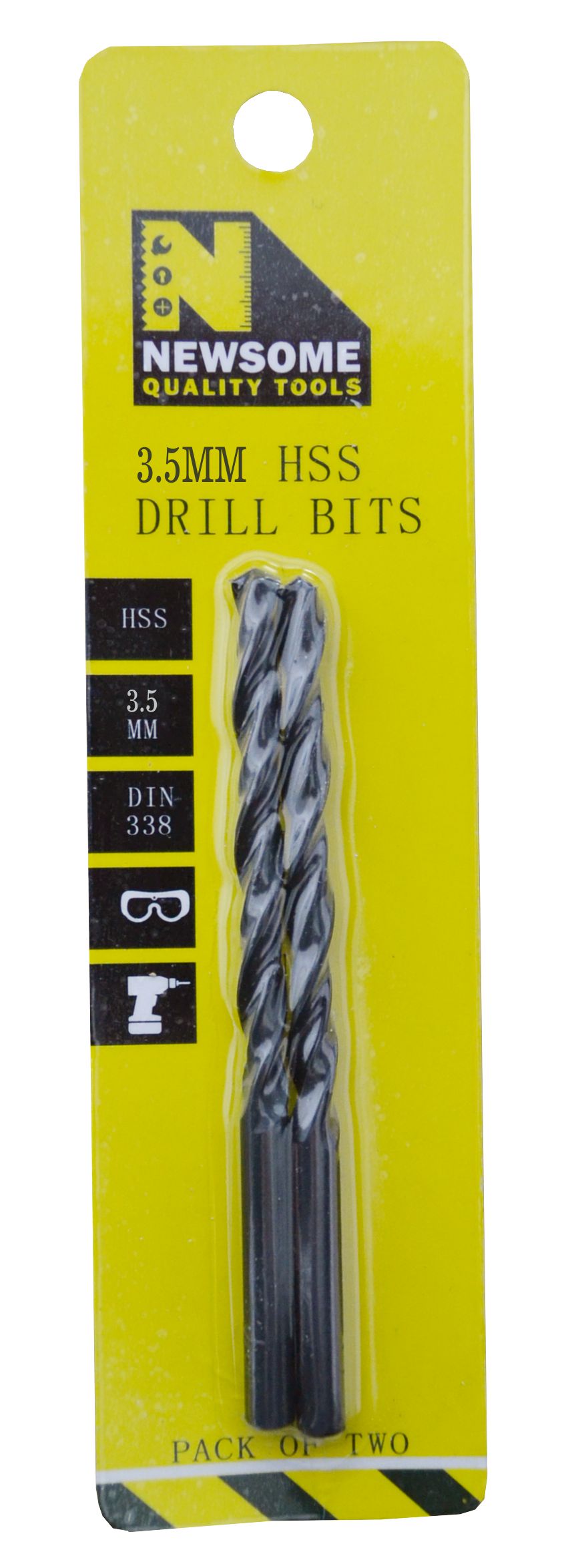 2 x 3.5mm HSS Drill Bits