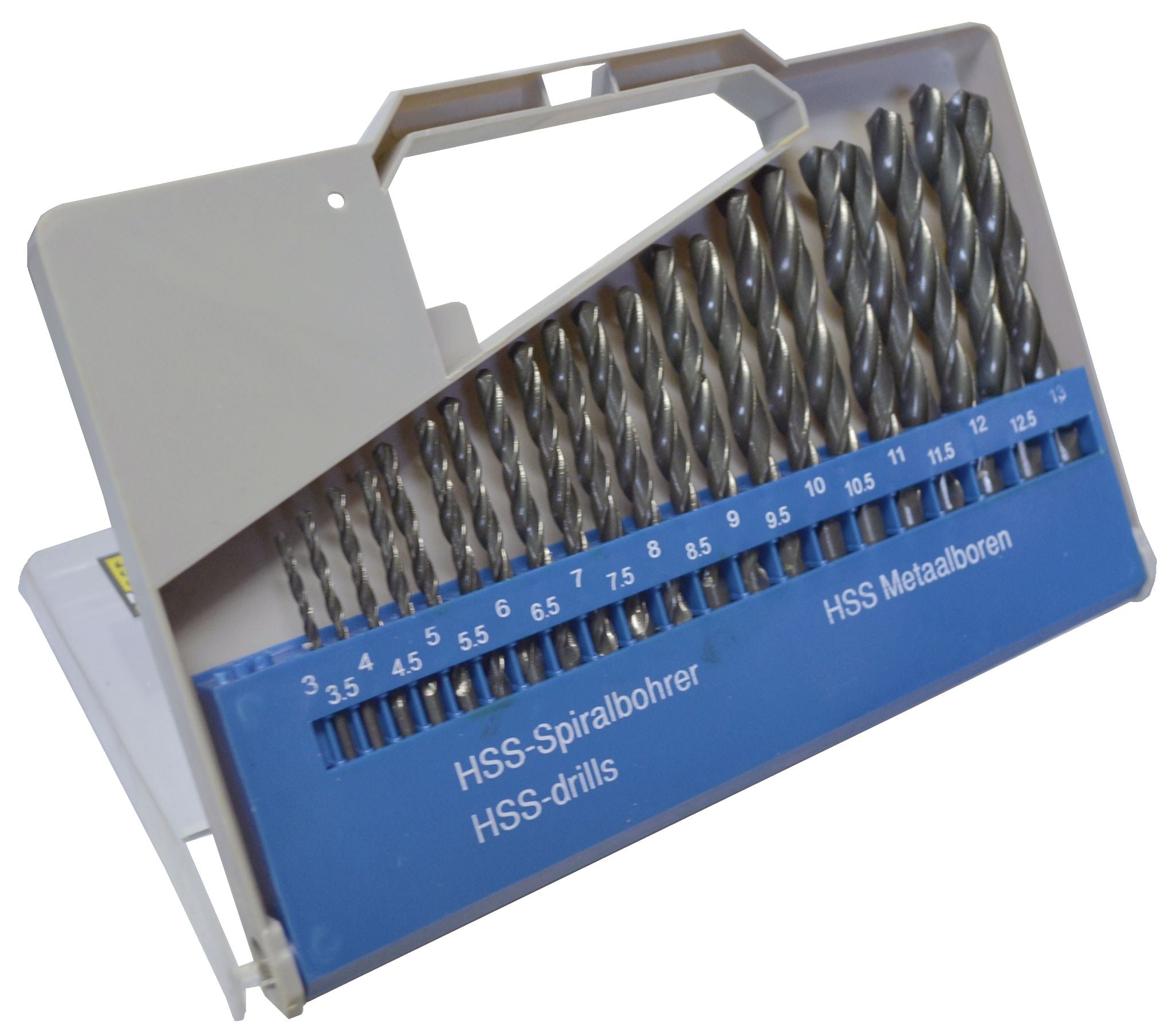 21pc Metric HSS Drill Set