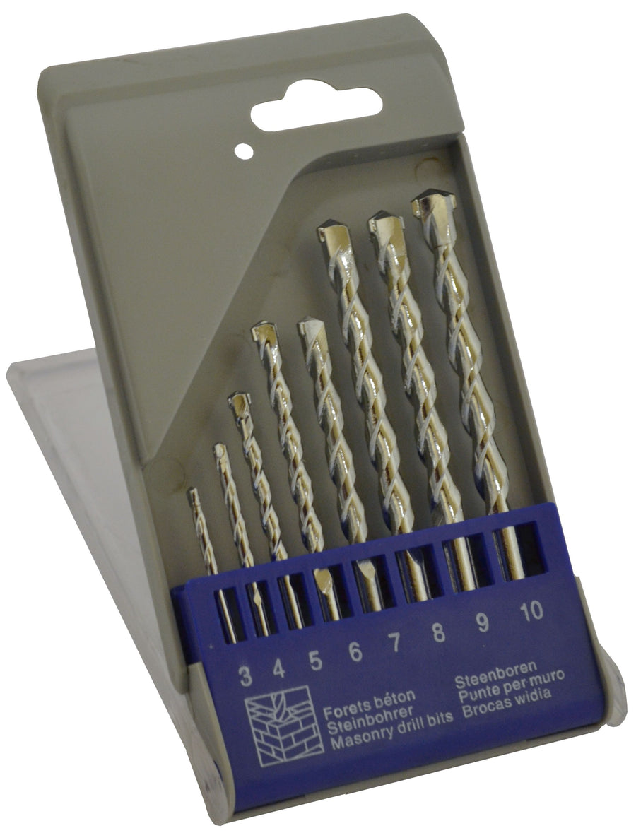 8pc Masonry Drill Set