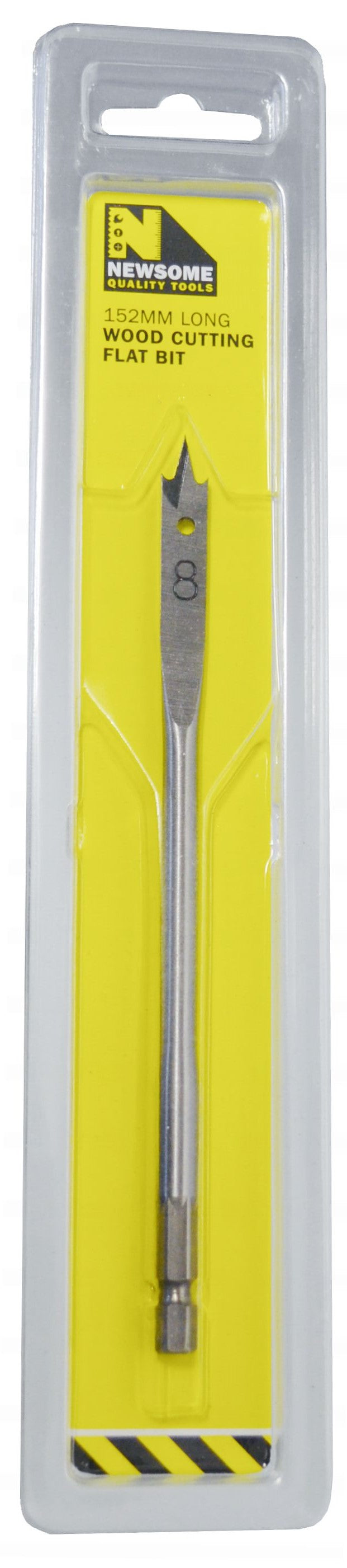 8mm Flat Wood Drill Bit With Twin Spurs
