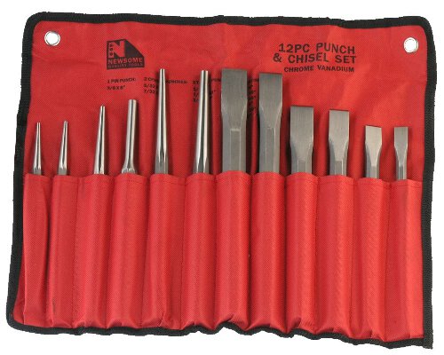 12pc Punch and Chisel Set