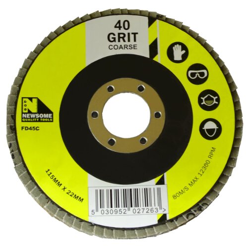 4 1/2in Flap Disc 40 Grit