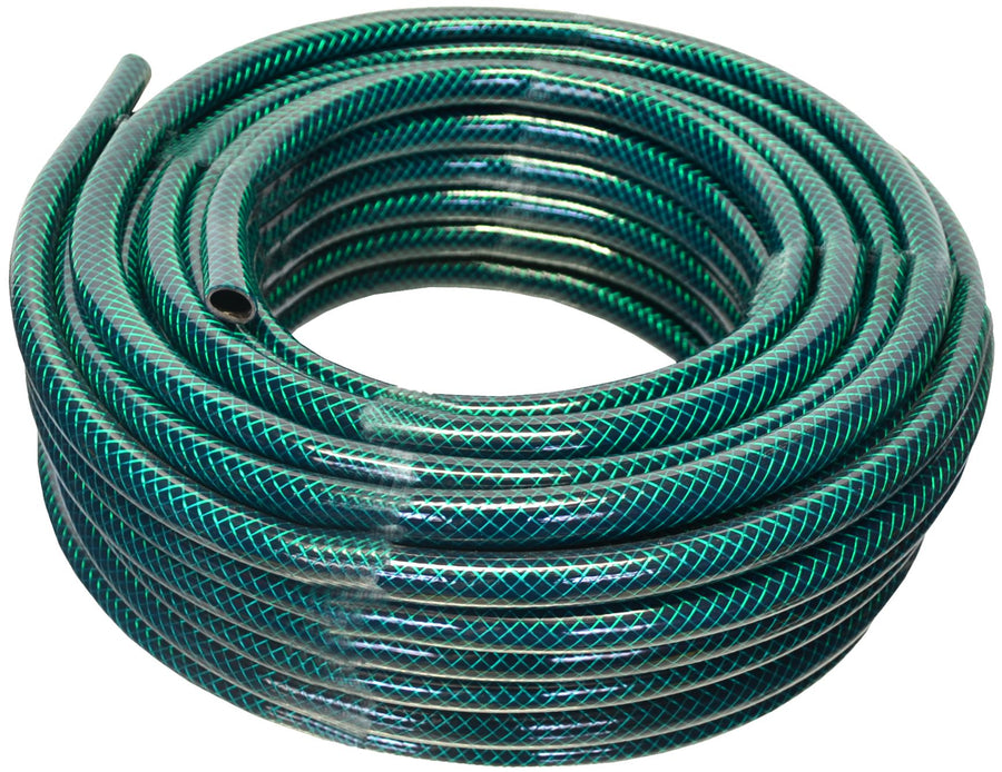 50m Green Reinforced Garden Hosepipe