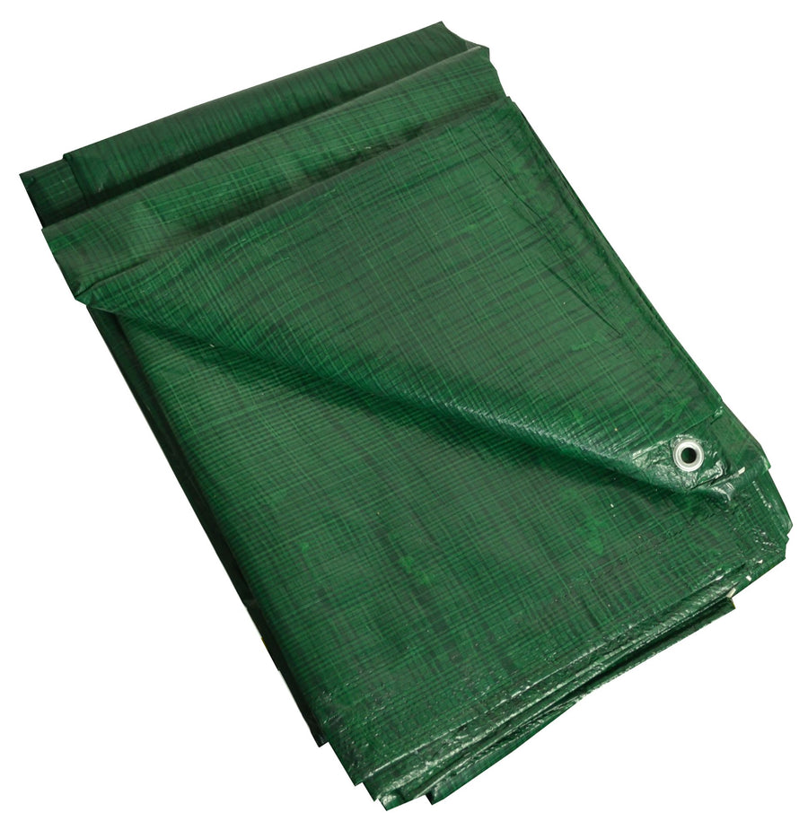 3M x 5M Green Tarpaulin Sheet