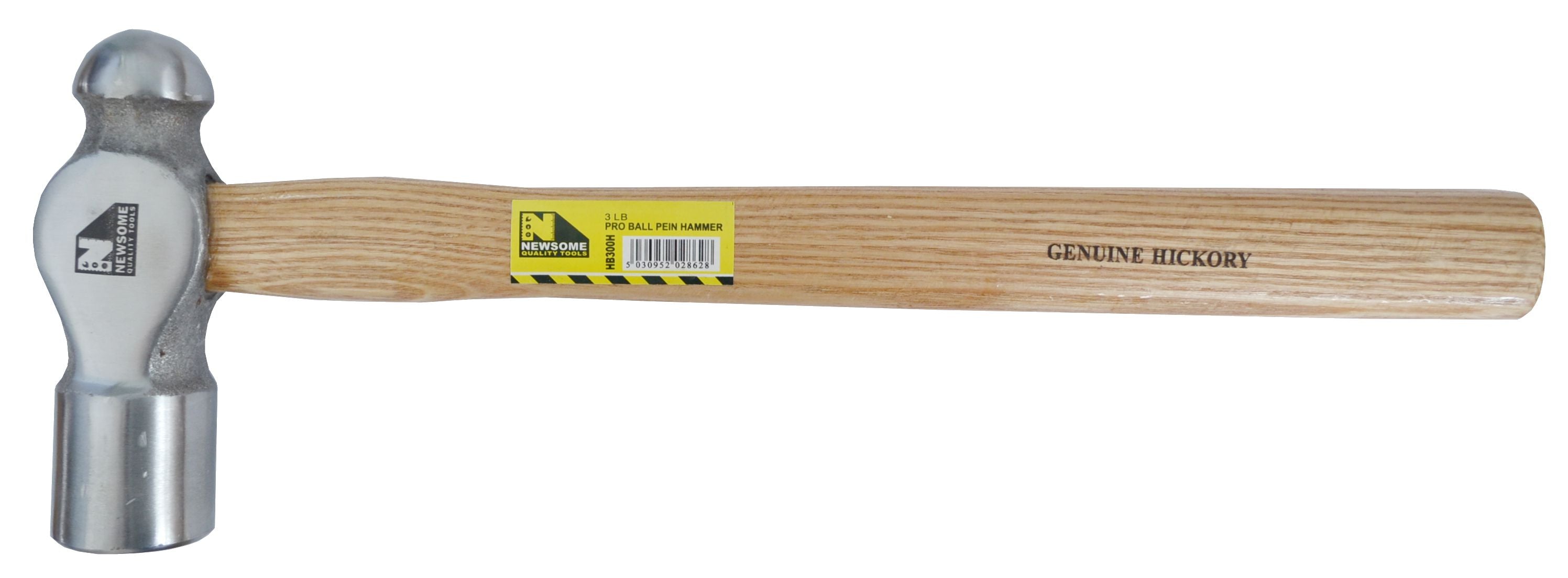 3lb Hickory Ball Pein Hammer