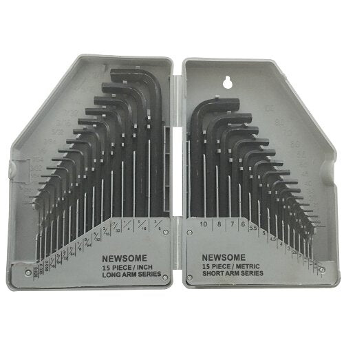30pc Hex Key Bit Set