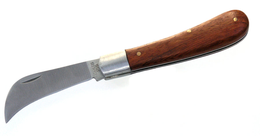 Wooden Handle Garden Pruning Knife