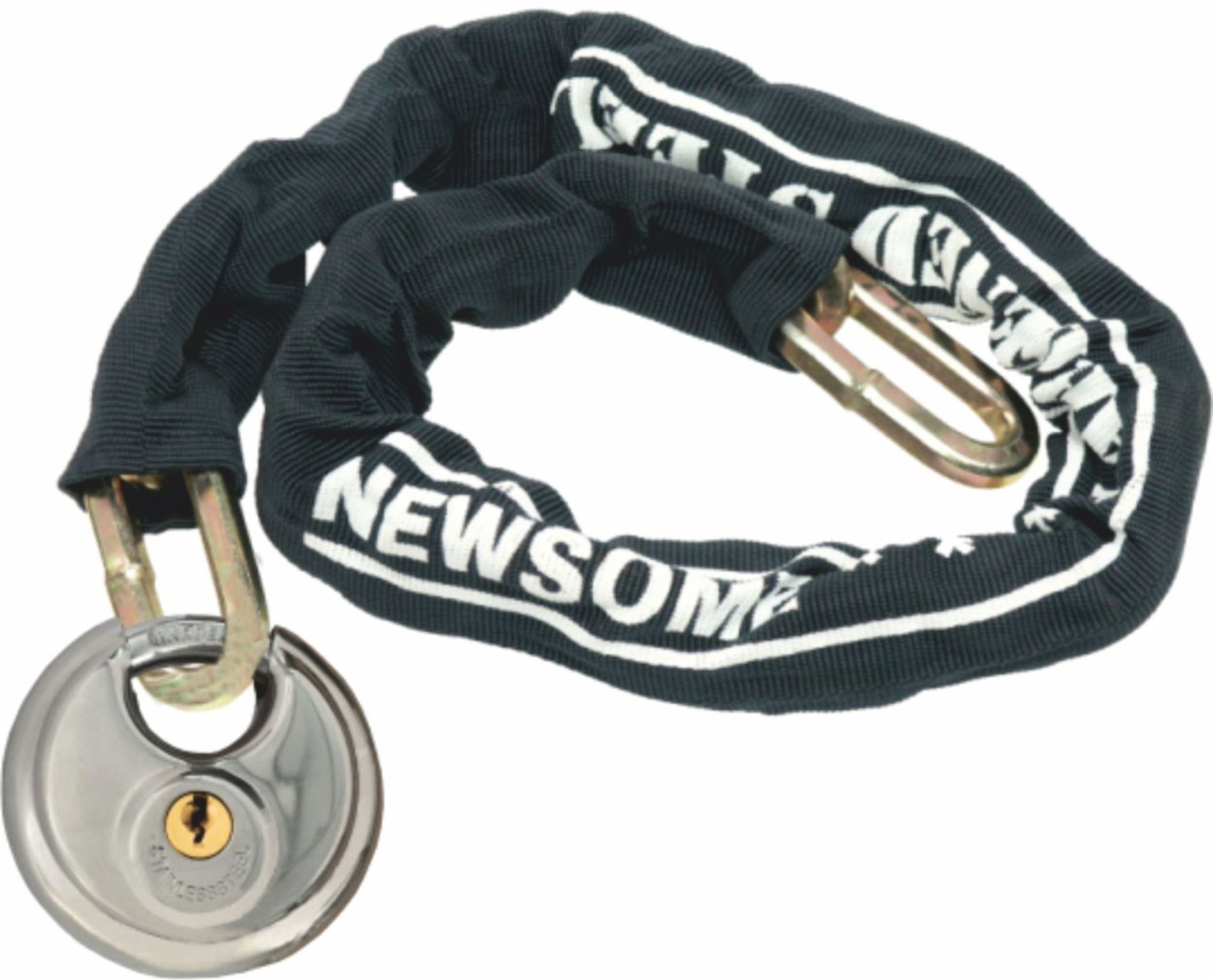 2m Chain and 90mm Moon Disc Padlock