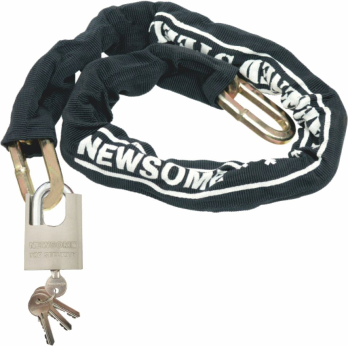 2m Chain and 60mm Protected Shackle Padlock