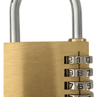50mm Brass Combination Padlock