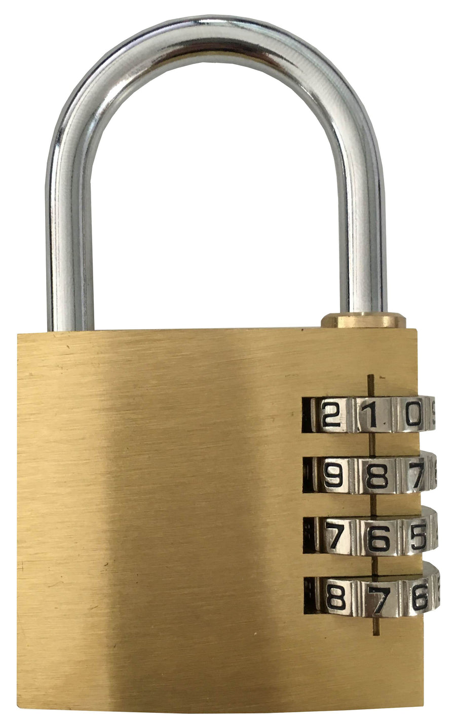 50mm Brass Combination Padlock