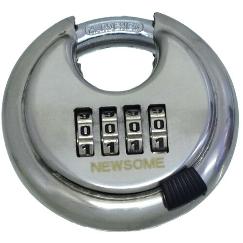 70mm Moon Disc Combination Padlock