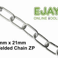 3mm x 21mm Zinc Plated Welded Chain