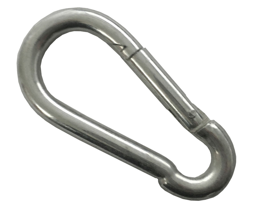 8mm Zinc Plated Carbine Hook