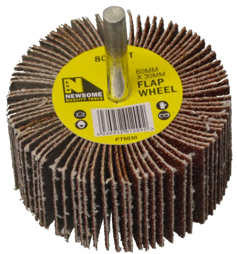 60mm x 30mm 80 Grit Flap Wheel